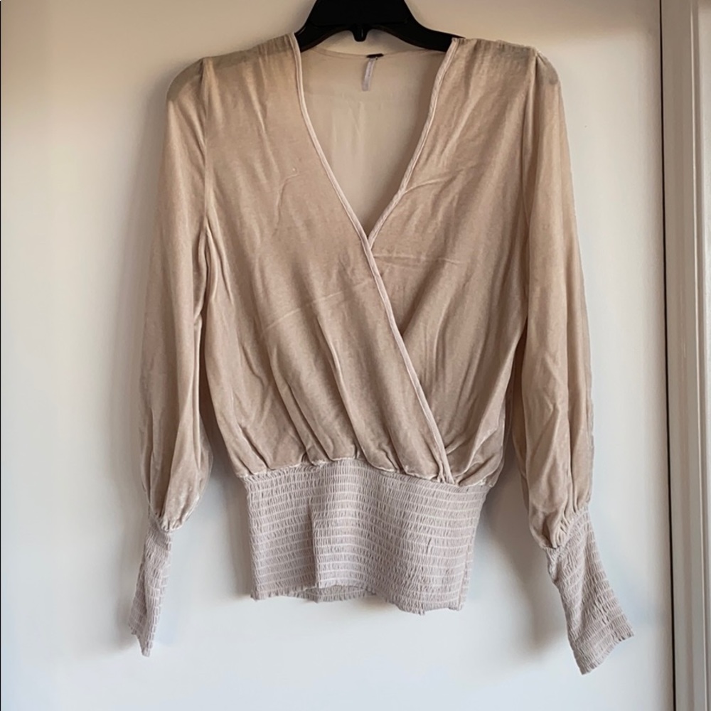 Long sleeve blouse